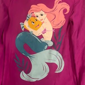 Ariel and Flounder Girls Tee EUC